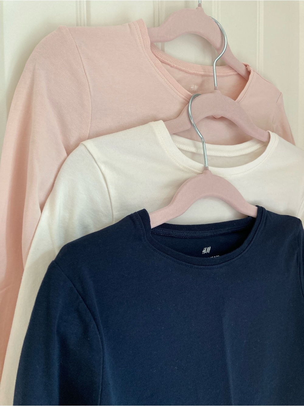 Kids Long-Sleeve Organic Cotton Tees (3-Pack) | 8-10Y